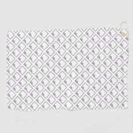 ロゴブランドのゴルフタオル ゴルフタオル