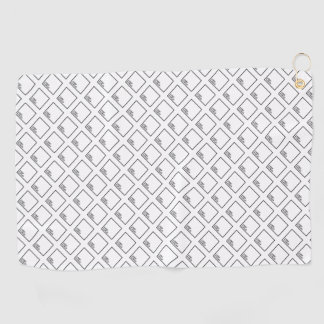 ロゴブランドのゴルフタオル ゴルフタオル