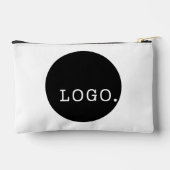 ロゴブランドの顧客ギフトマーケティングマーチメイクアップ アクセサリーポーチ (裏面)