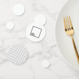 ロゴブランドテーブル紙吹雪 コンフェッティ