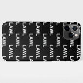 ロゴプリントの電話ケース iPhoneケース (裏面横)