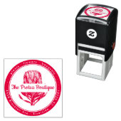 ロゴプロテアセルフインキング差出人住所スタンプ セルフインキングスタンプ (インサイチュ)