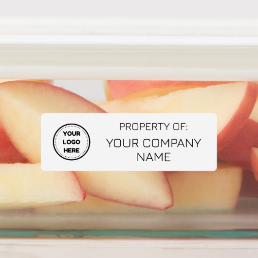 ロゴプロパティの追加 ラベル (貼付)