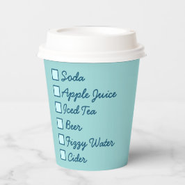 ロゴプロフェッショナルがブランドフレッシュドリンクを提供 紙コップ