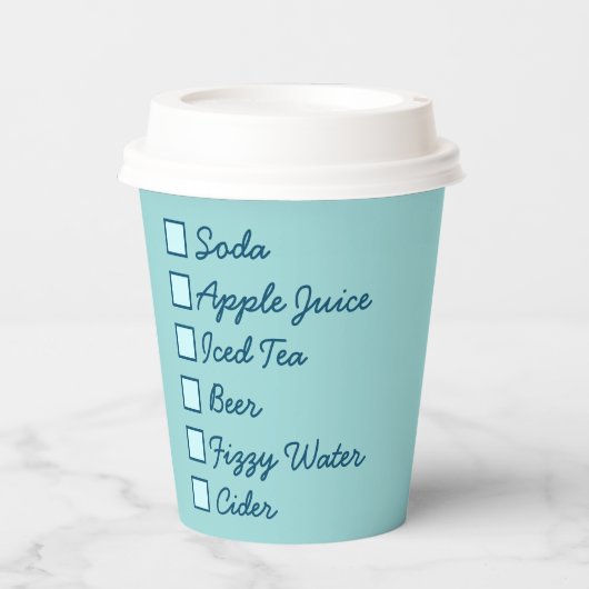 ロゴプロフェッショナルがブランドフレッシュドリンクを提供 紙コップ (正面)