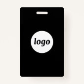 ロゴプロフェッショナルの会社名 バッジ (裏面)