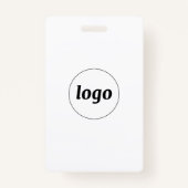 ロゴプロフェッショナルの会社名 バッジ (裏面)