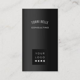 ロゴプロフェッショナルコンサルティング投資ブラックVIP 名刺