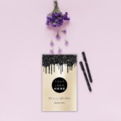 ロゴプロフェッショナルブラックドリップピアリーコンサルティング 名刺