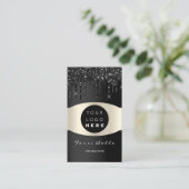 ロゴプロフェッショナルブラックラックスインベストメントコンサルティング 名刺 (スタンド正面)