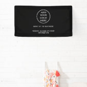 ロゴプロフェッショナル事業会社企業の 横断幕 (インサイチュ)