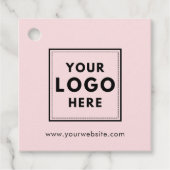 ロゴプロフェッショナル価格ラベル服 フェイバータグ (正面)