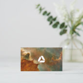 ロゴプロフェッショナル 名刺 (スタンド正面)