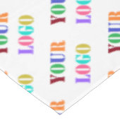 ロゴプロモカスタムノビジネス付きテーブルクロス テーブルクロス (アングル)