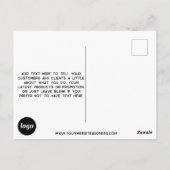 ロゴプロモーション事業 ポストカード (裏面)