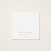 ロゴヘアアクセサリソーシャルメディアのアイコン表示 (裏面)