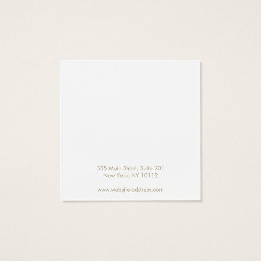 ロゴヘアアクセサリソーシャルメディアのアイコン表示 (裏面)