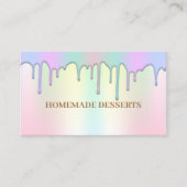 ロゴベーカリーシェフ、かわいい名刺 名刺 (正面)