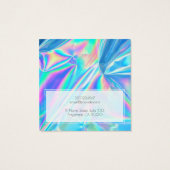 ロゴホログラフィック虹色イヤリングディスプレイを追加する (裏面)