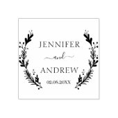 ロゴボタニックスタンプ ラバースタンプ (インプリント)