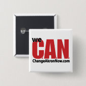 ロゴボタンはできます! 缶バッジ (正面&裏面)