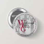 ロゴボタン 缶バッジ (正面&裏面)