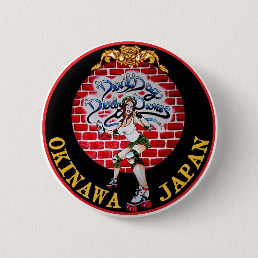 ロゴボタン 缶バッジ (正面)