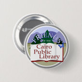 ロゴボタン 缶バッジ (正面&裏面)