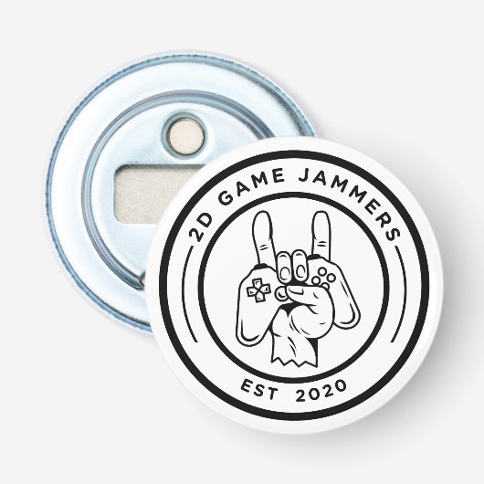 ロゴボトルオープナー 栓抜き (正面)