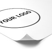 ロゴポスターのカスタム追加 ポスター (角)