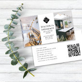 ロゴポートフォリオ写真エステート実在エージェント 名刺