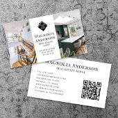 ロゴポートフォリオ写真エステート実在エージェント 名刺