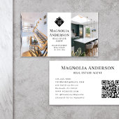 ロゴポートフォリオ写真エステート実在エージェント 名刺