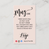 ロゴマグカードのビ気にジネスを追加する 名刺 (正面)