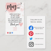 ロゴマグカードを追加気にします 名刺 (正面/裏面)