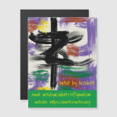 ロゴマグネット (正面/裏面)