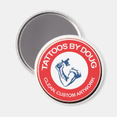 ロゴマグネット マグネット (正面/裏面)