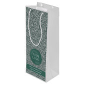 ロゴマーク入り オーダーメイド ワイン ギフトバッグ (裏面アングル)