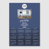 ロゴマーク入り 2026年 カレンダー 会社写真 (正面)