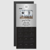 ロゴマーク入り 2026年 カレンダー 会社 写真入り (正面/裏面)