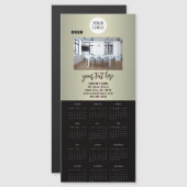 ロゴマーク入り 2026年 カレンダー 会社 写真入り (正面/裏面)