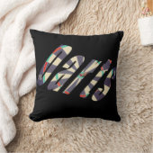 ロゴマーク 次元ダーツロゴ クッション (ブランケット)