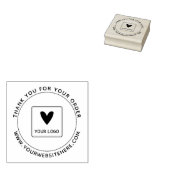 ロゴマーク Thank You For Order ラバースタンプ (押印)