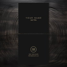 ロゴミニマルモノクエレガントロ名刺