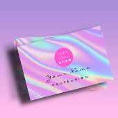 ロゴメイクアップアーティストヘア爪、 ネイル抽象芸術 名刺