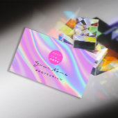 ロゴメイクアップアーティストヘア爪、 ネイル抽象芸術 名刺