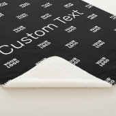 ロゴモダンまたはデザインパターン（任意の画像を含む） シェルパブランケット (3/4)