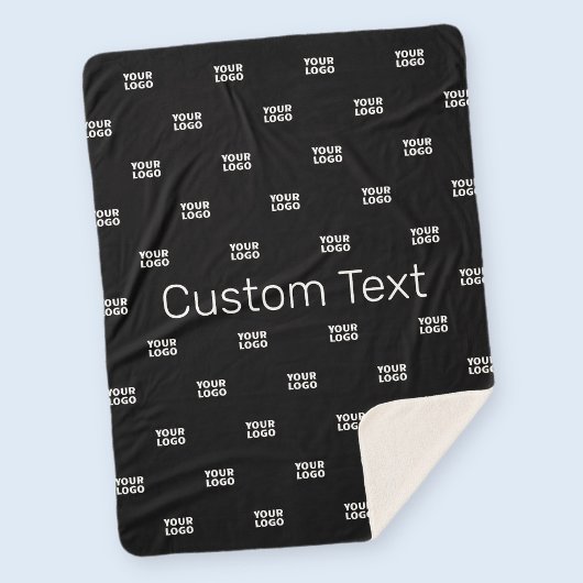 ロゴモダンまたはデザインパターン（任意の画像を含む） シェルパブランケット