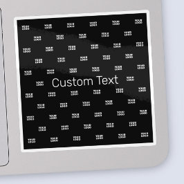 ロゴモダンまたはデザインパターン（任意の画像を含む） シール