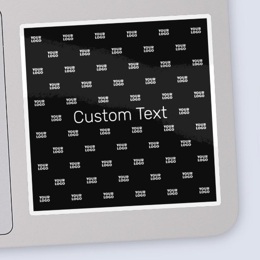 ロゴモダンまたはデザインパターン(任意の画像を含む) シール